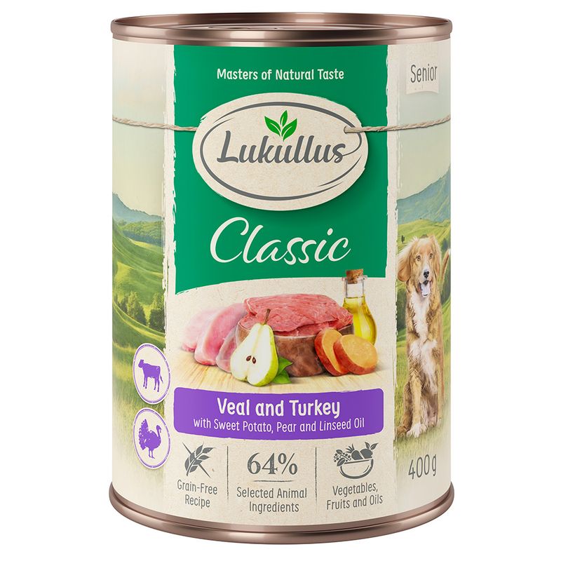 Lukullus Senior Veal & Turkey - Grain-Free review