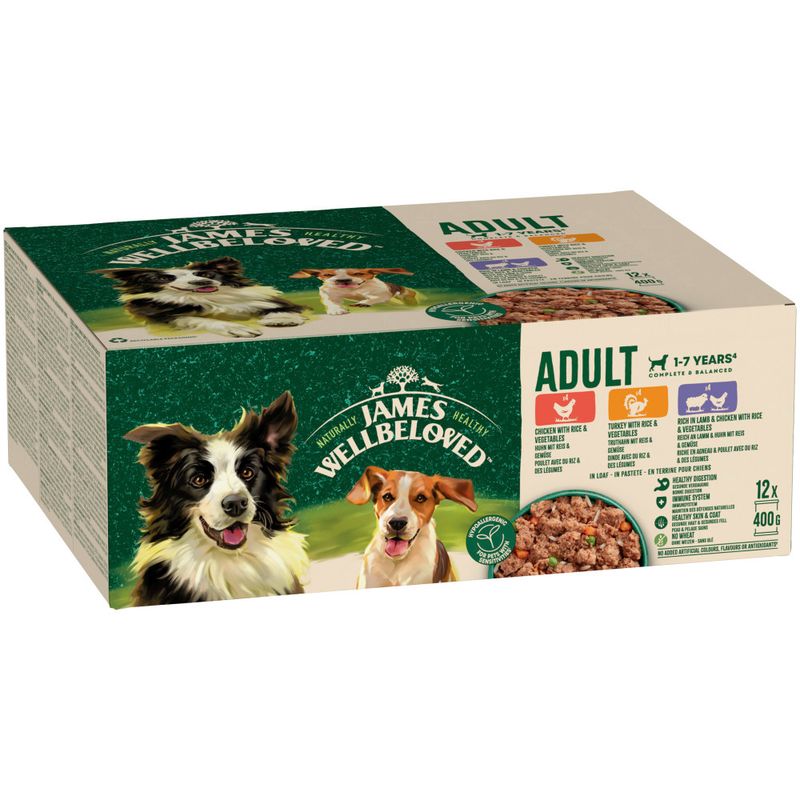 James Wellbeloved Adult Hypoallergenic Cans - Turkey, Lamb & Chicken in Loaf review
