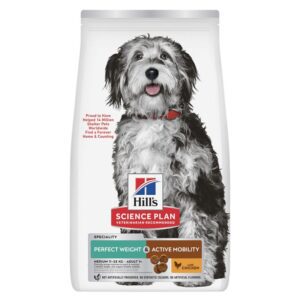Hill's Perfect Weight & Active Mobility Adult 1+ Medium with Chicken