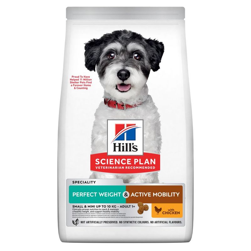 Hill’s Perfect Weight & Active Mobility Adult Small & Mini with Chicken review