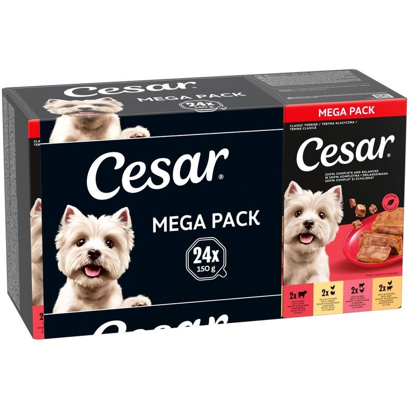 Cesar Classic Terrine Trays in Loaf Mega Pack review