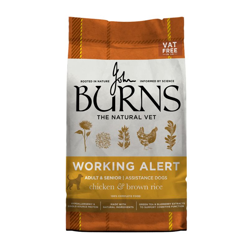 Burns Working Alert Assistance - Chicken & Brown Rice review