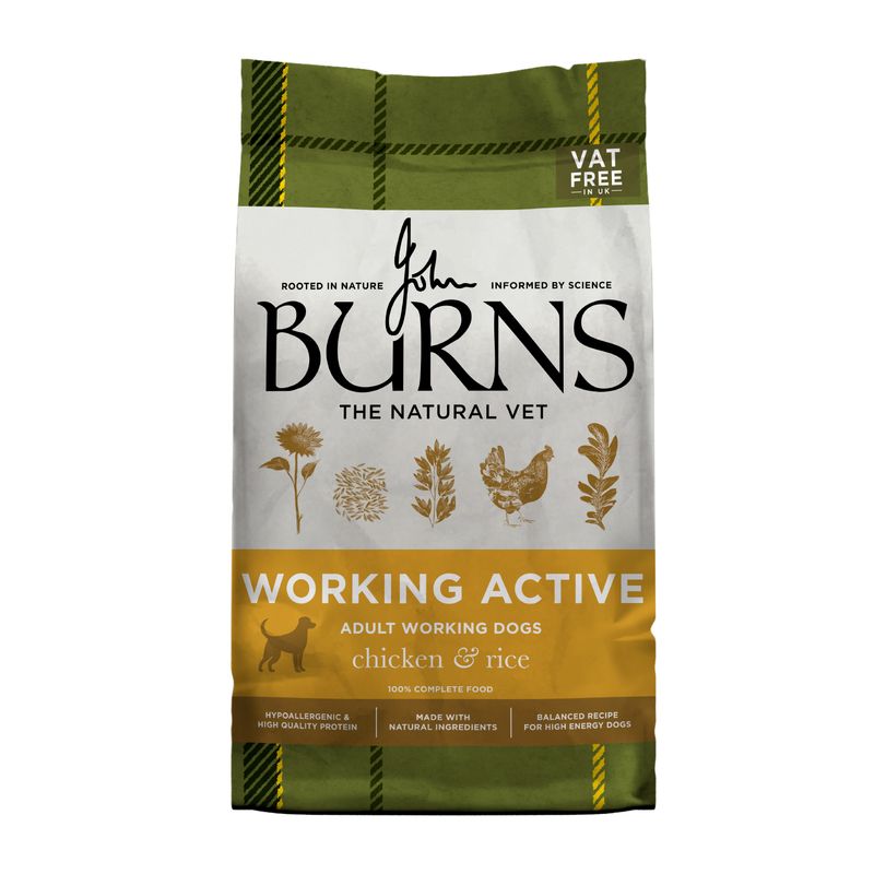 Burns Working Active - Chicken & Rice review