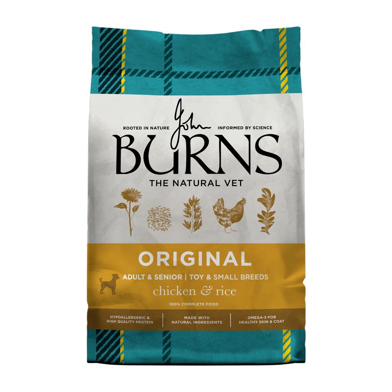 Burns Adult & Senior Toy & Small Breed Original - Chicken & Rice review