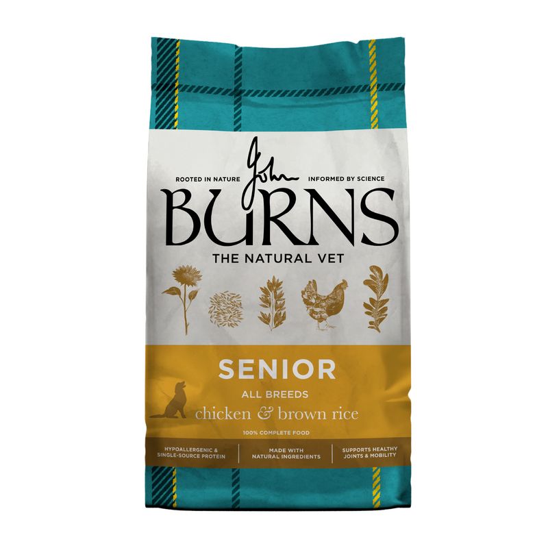 Burns Senior Original - Chicken & Brown Rice review