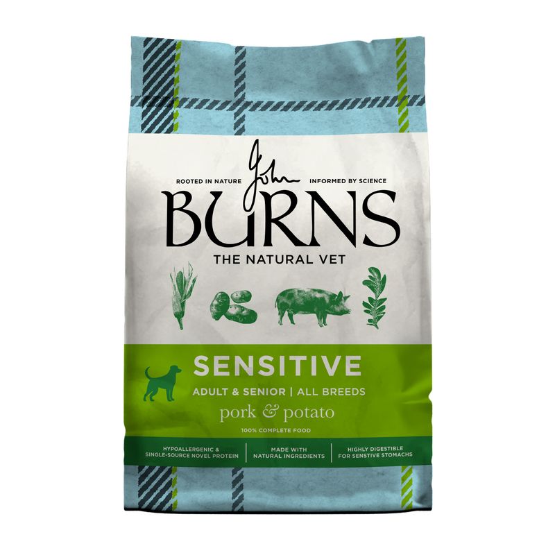 Burns Adult & Senior Sensitive - Pork & Potato review