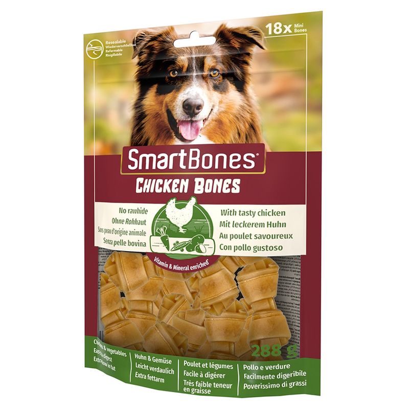 SmartBones Chew Snacks with Chicken for Small Dogs review