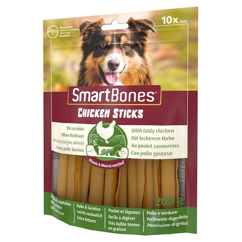 SmartBones SmartSticks Wrapped Chew Sticks with Chicken review