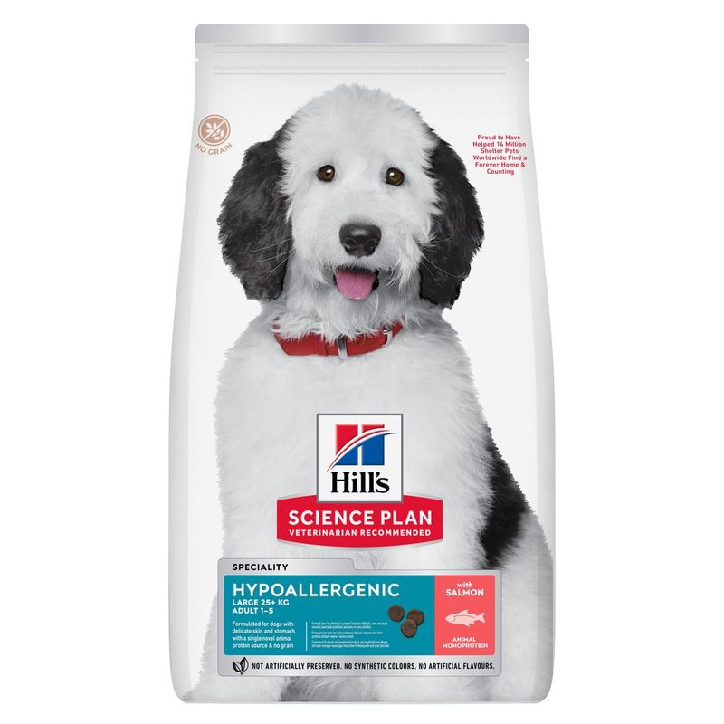 Hill’s Hypoallergenic Adult 1 - 5 Large with Salmon review