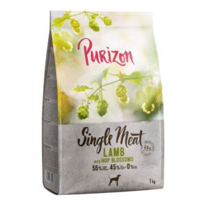 Purizon Single Meat Adult Dog - Grain-Free Lamb with Hop Blossoms
