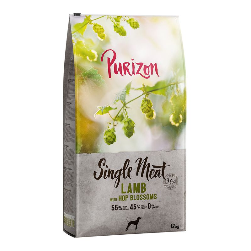 Purizon Single Meat Adult Dog - Grain-Free Lamb with Hop Blossoms review