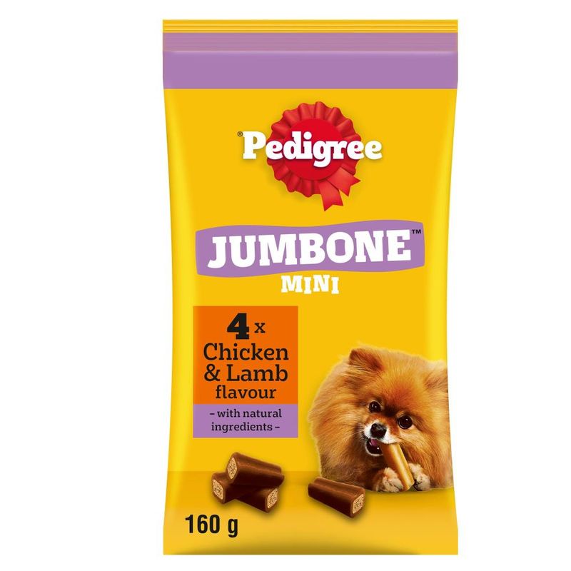 Pedigree ® JUMBONE™ Mini Adult Small Dog Treats Chicken & Lamb review