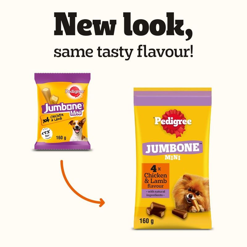 Pedigree ® JUMBONE™ Mini Adult Small Dog Treats Chicken & Lamb review