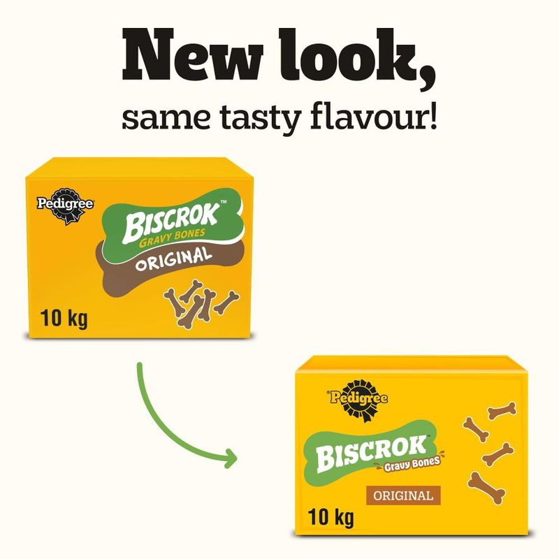 Pedigree ® BISCROK™ Gravy Bones Adult Dog Treats Original Biscuits review