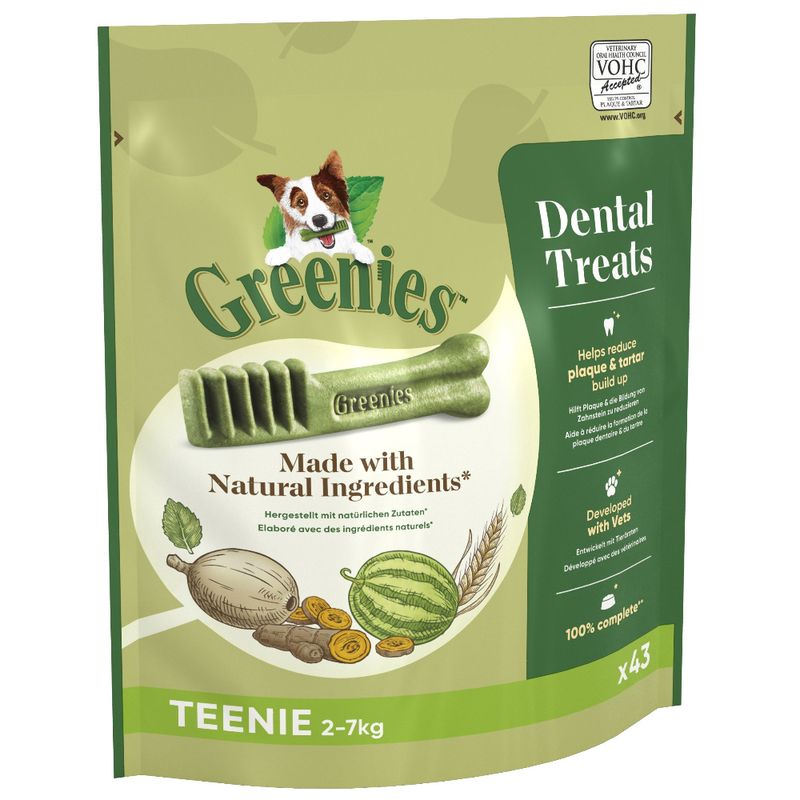 Greenies Daily Oral Care Dental Treats for Teenie-Sized Adult Dogs review
