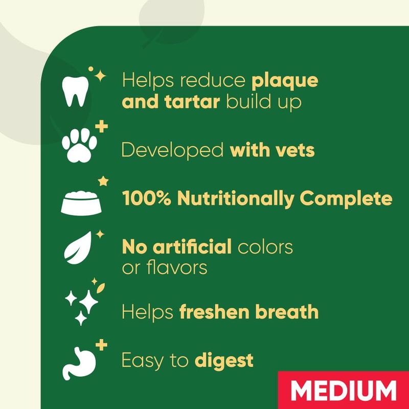 Greenies Daily Oral Care Dental Treats for Medium-Sized Adult Dogs review