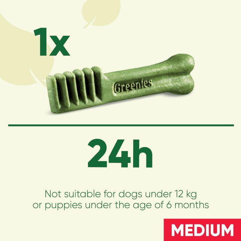 Greenies Daily Oral Care Dental Treats for Medium-Sized Adult Dogs review