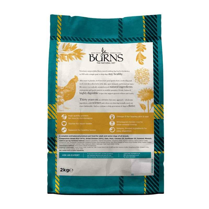 Burns Adult & Senior Original - Chicken & Brown Rice review