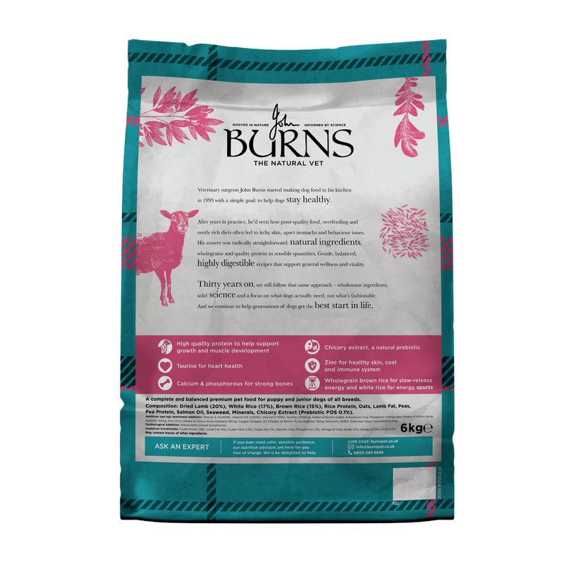 Burns Puppy Original - Lamb & Rice review