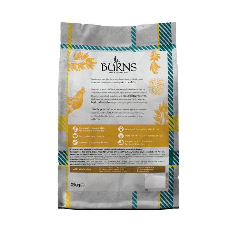 Burns Weight Control Adult & Senior - Chicken & Oats review