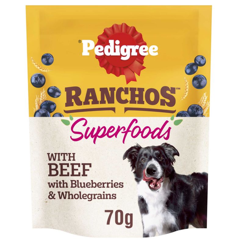 Pedigree Adult Ranchos Superfoods with Beef, Blueberries & Wholegrain review