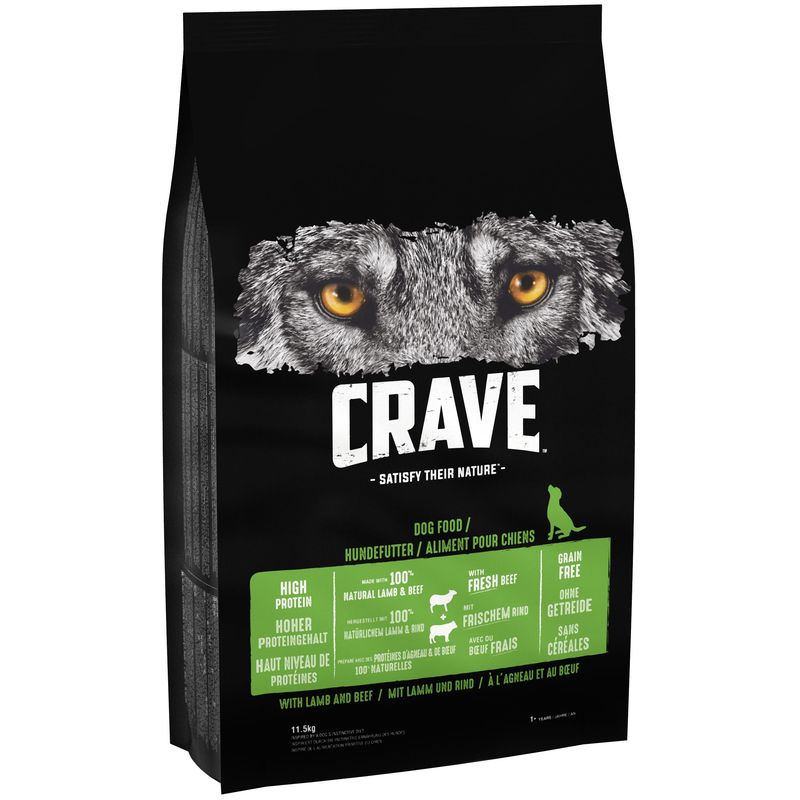 Crave Adult Lamb & Beef Dry Dog Food review