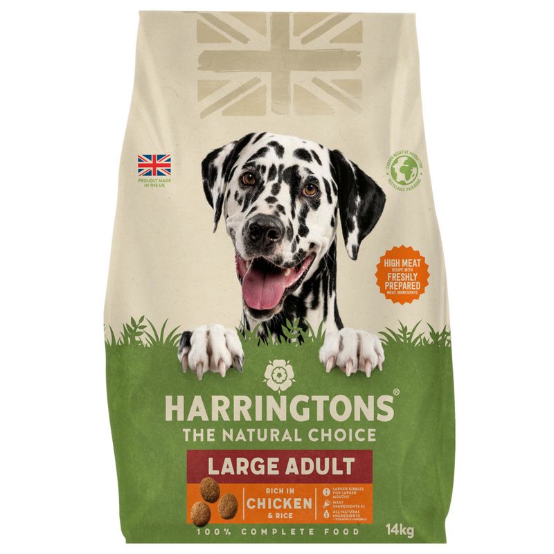 Harringtons Complete Large Adult Dog - Rich in Chicken & Rice review