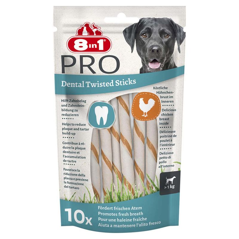8in1 Pro Dental Twisted Sticks Chicken review