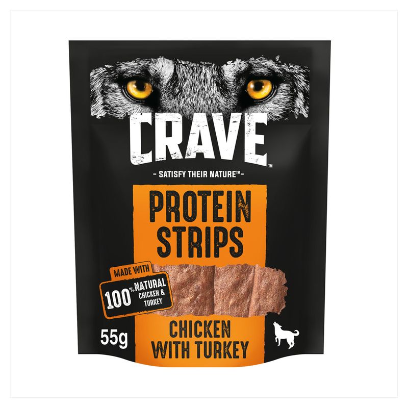 Crave Protein Strips with Chicken & Turkey review