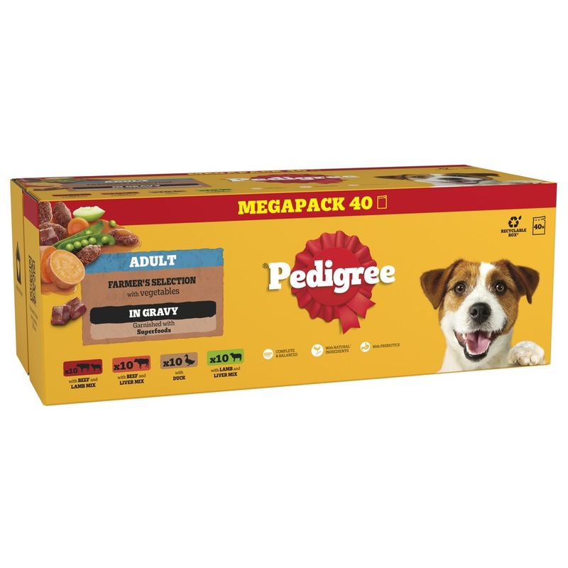 Pedigree Pouch in Gravy Multipack review