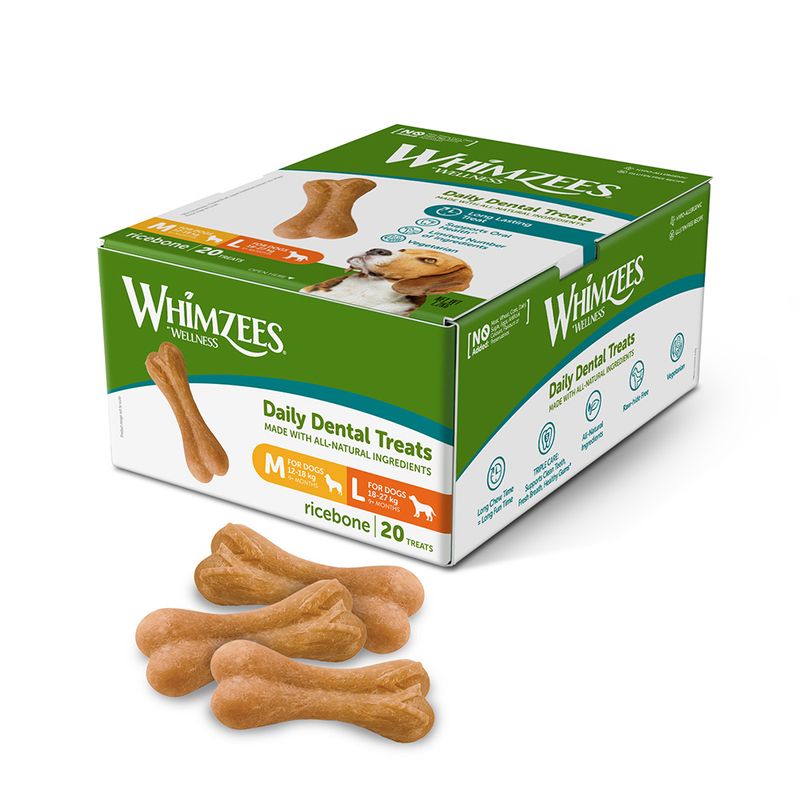 WHIMZEES by Wellness Ricebones review