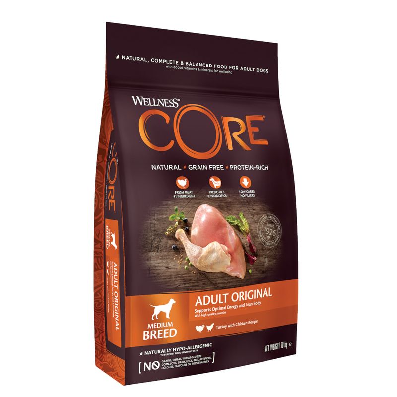 Wellness Core Medium Adult Original Dry Dog Food review