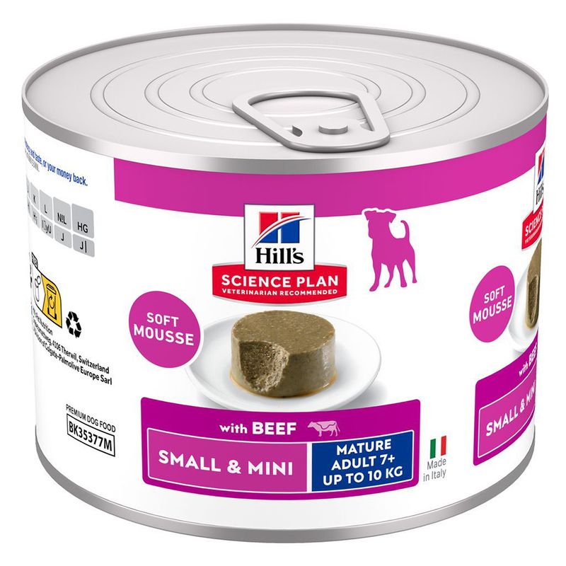 Hill’s Mature Adult 7+ Small & Mini Mousse review