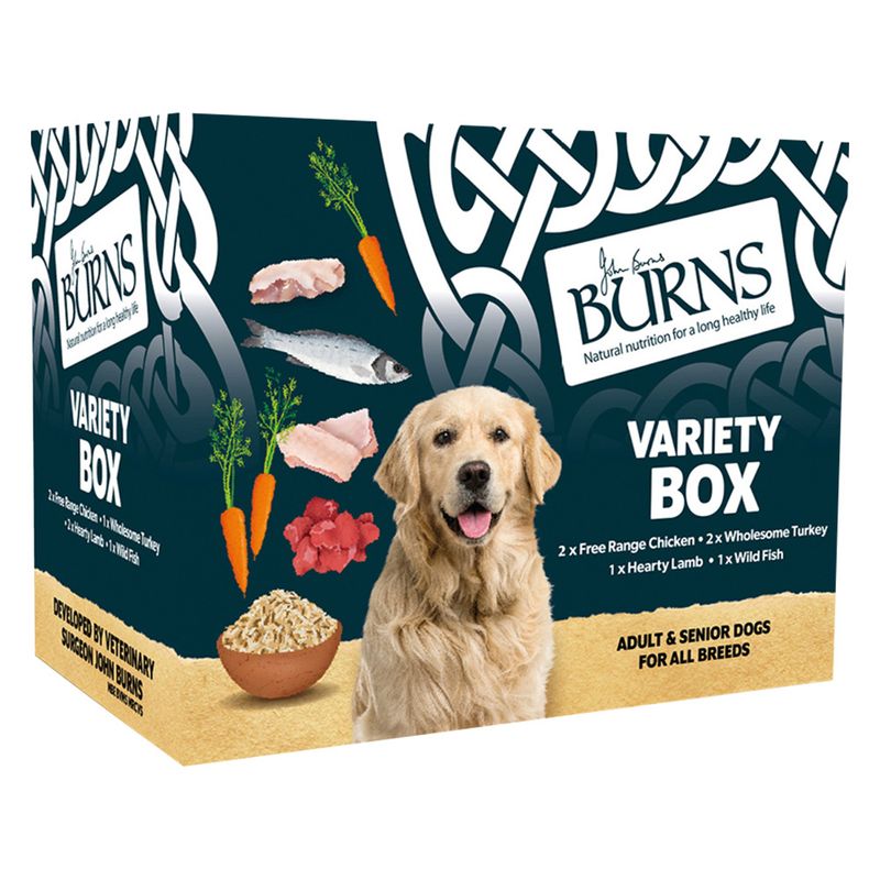 Burns Variety Box Wet Dog Food review