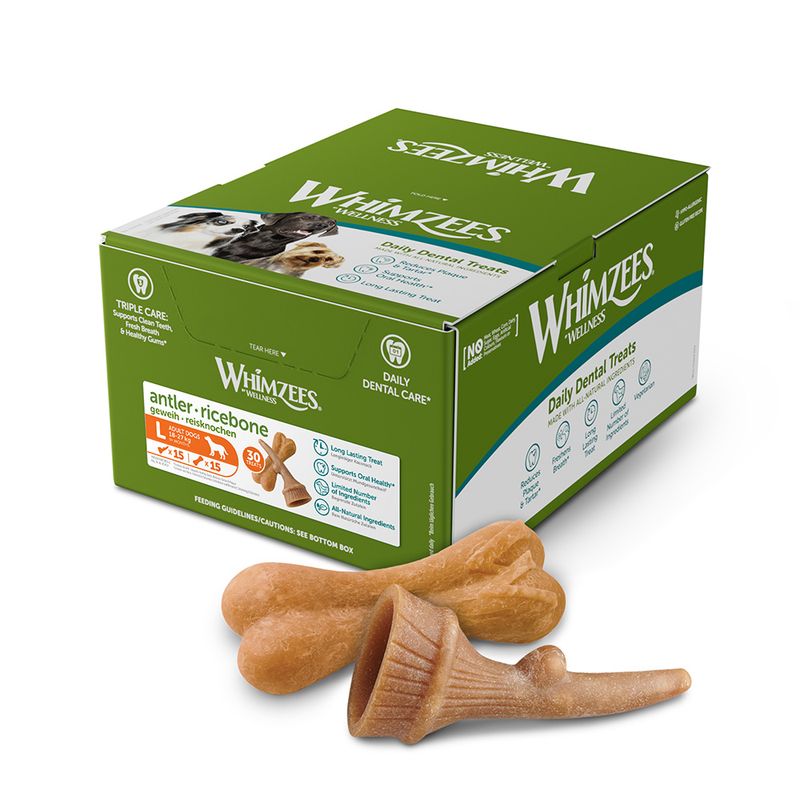 WHIMZEES by Wellness Antler & Ricebone review