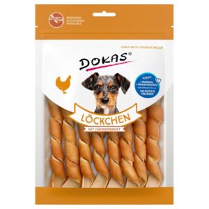 Dokas Curls with Chicken Breast