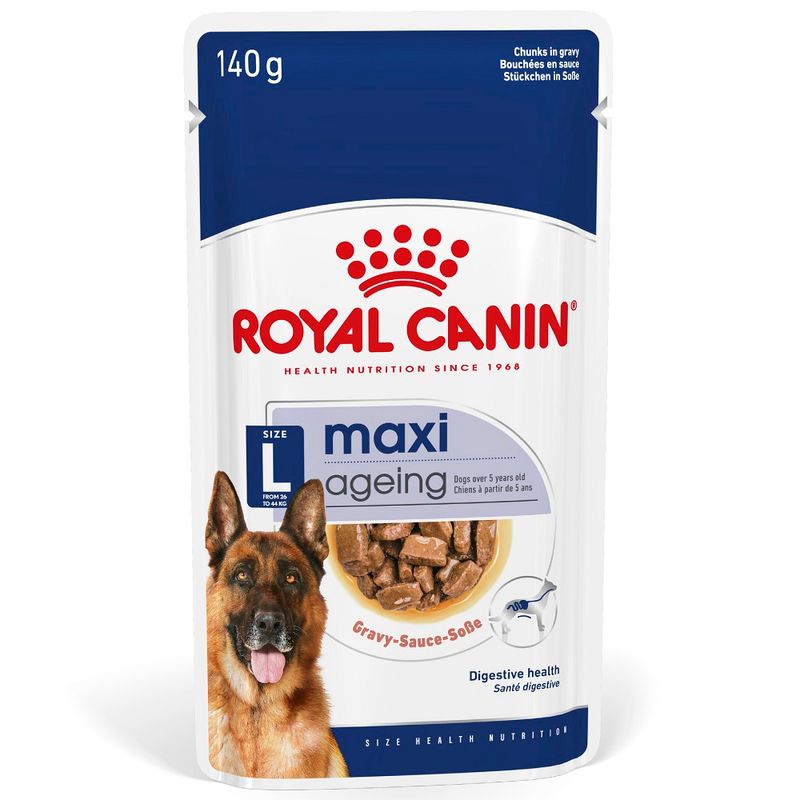 Royal Canin Maxi Ageing in Gravy review