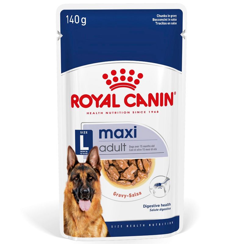 Royal Canin Maxi Adult in Gravy review