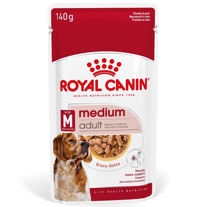 Royal Canin Medium Adult in Gravy review