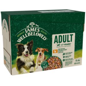 James Wellbeloved Adult Hypoallergenic Pouches - Turkey in Gravy