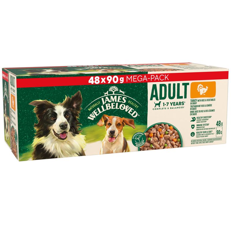 James Wellbeloved Adult Hypoallergenic Pouches - Turkey in Gravy review