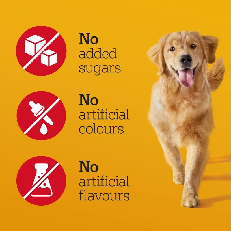 Pedigree Adult Ranchos Jerkies Dog Chew Treat Beef Flavour review