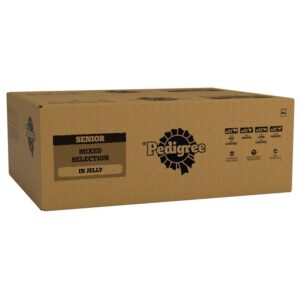 Pedigree Senior Pouches Mixed Selection in Jelly Mega Pack
