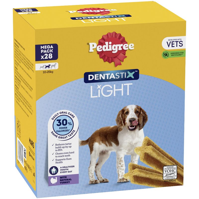 Pedigree Dentastix Light - Medium Dogs (10-25kg) review
