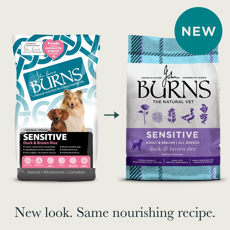 Burns Adult & Senior Sensitive - Duck & Brown Rice review