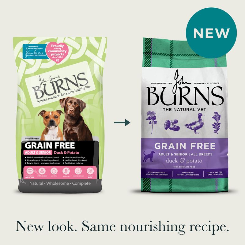 Burns Adult & Senior Sensitive Grain-Free - Duck & Potato review