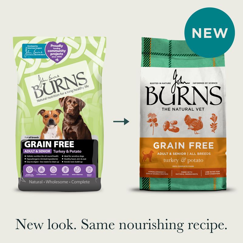 Burns Adult & Senior Sensitive Grain-Free - Turkey & Potato review