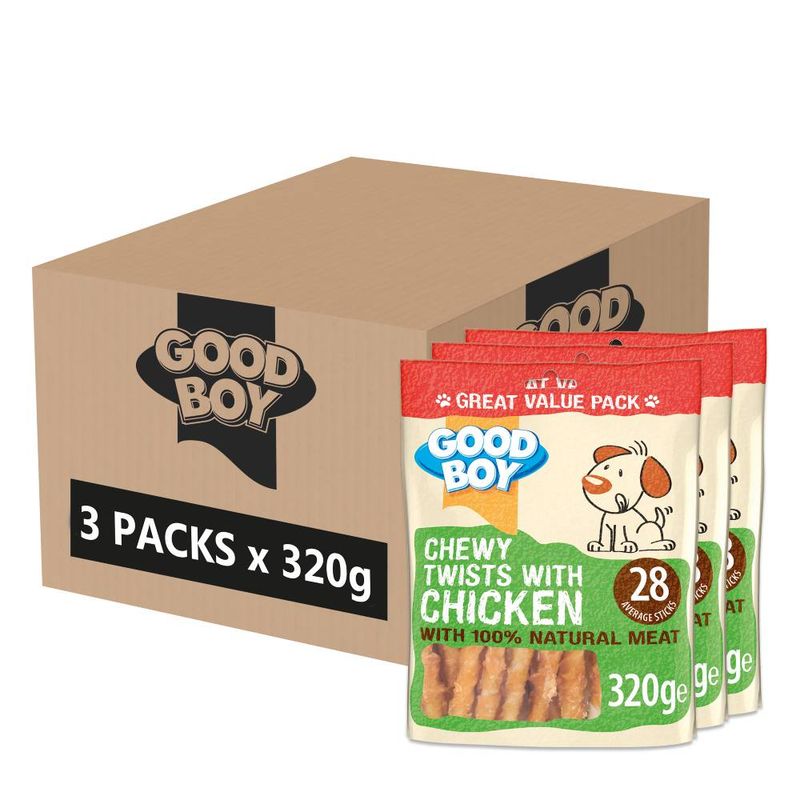 Good Boy Chewy Chicken Twists review