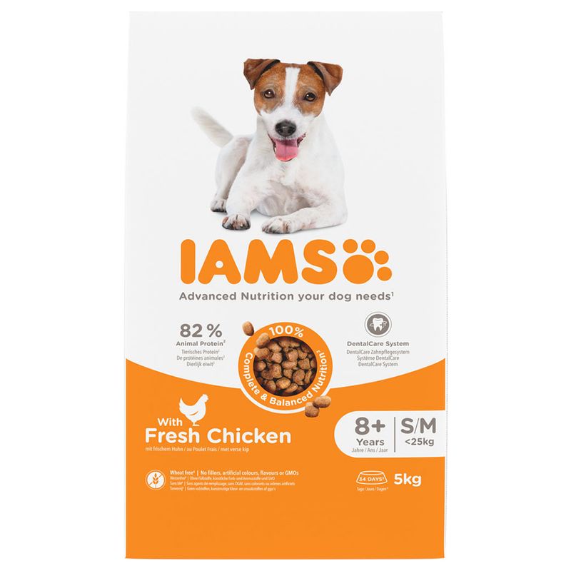 IAMS Advanced Nutrition Senior Small & Medium Dog 8+ with Chicken review