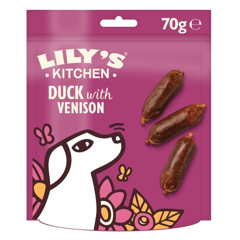 Lily’s Kitchen Scrumptious Duck with Venison Sausages review